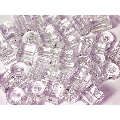 [TPC947-6] PERLE TRASPARENTI - BARATTOLO ML.150 - VIOLETTO