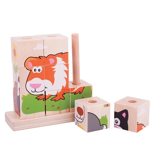 [TPCBB104] GIOCO IN LEGNO "CREO GLI ANIMALI"