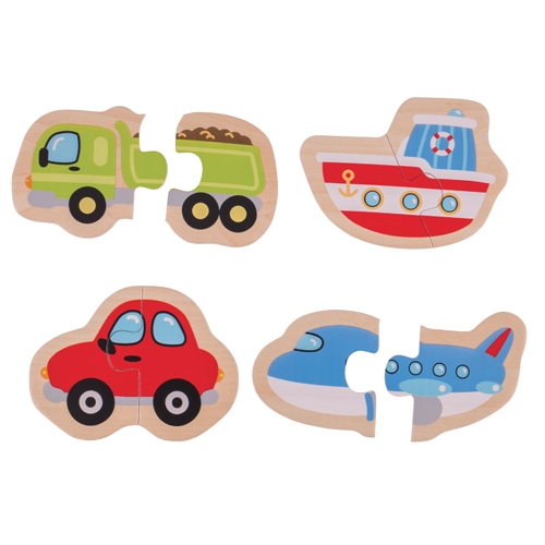 [TPCBJ226] PUZZLE IN LEGNO - TRASPORTI