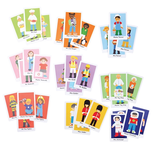 [TPCBJ434] FLASH CARDS FAMIGLIE - MAZZO PZ. 52