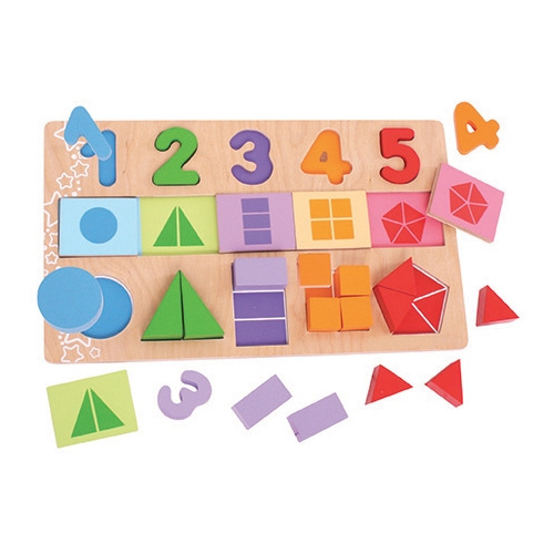 [TPCBJ459] PUZZLE "LE MIE PRIME FRAZIONI"