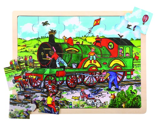 [TPCBJ741] PUZZLE GIGANTE CM.43X33 - IL TRENO
