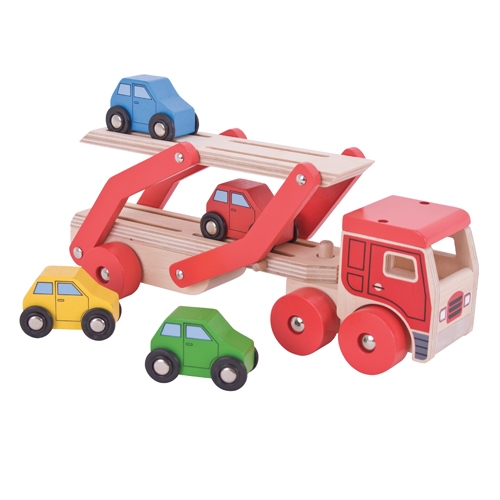 [TPCBJ797] CAMION TRASPORTO AUTO + 4 AUTOMOBILI