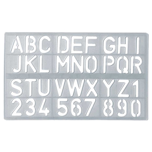 [TPCCK1600] NORMOGRAFO MM. 30 ARIAL ROUNDED