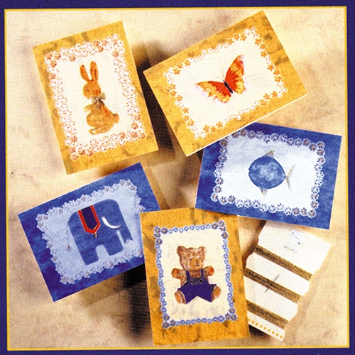 [TPCEF0047] PUNZECCHIO/CUCITO ANIMALI SET - 5 SOGGETTI