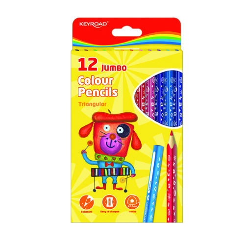 [TPCKR971349] MATITE COLORATE JUMBO SET PZ. 12