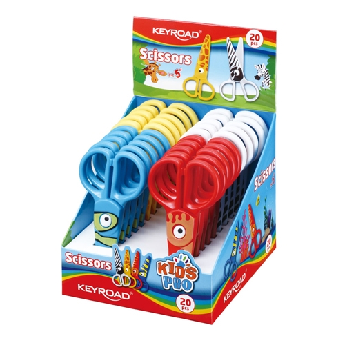 [TPCKR971406] FORBICINA SICURA "COOL ANIMALS" CM.13- EXPO 20 PEZZI