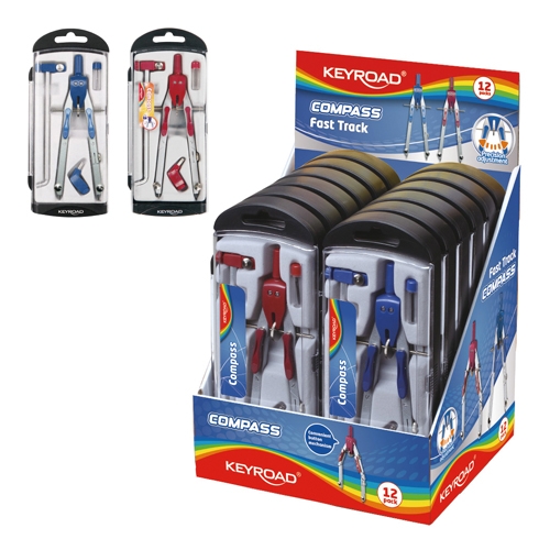 [TPCKR971412] COMPASSO IN METALLO FAST-TRACK (min.ord.4 o multipli)