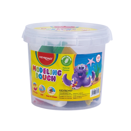 [TPCKR972245] PASTA DA MODELLARE SECCHIELLO 8 STICK (TOT. 320GR) COL. ASS. + 10 FORMINE (min.ord.4 o multipli)
