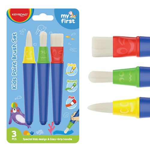 [TPCKR972329] PENNELLI PRIMA INFANZIA SET PZ.3