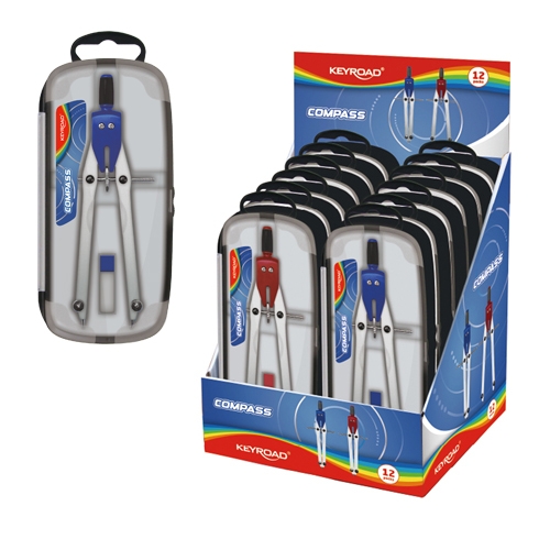 [TPCKR972437] COMPASSO IN METALLO CON MINA MM. 2 (min.ord.4 o multipli)