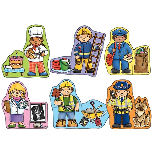 [TPCOT213] PUZZLE CARTONE - I MESTIERI