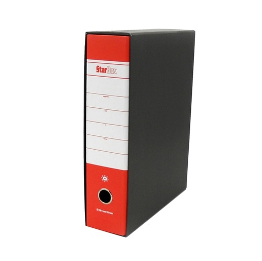 [DSTL4001] Registratore STARBOX f.to protocollo dorso 8cm rosso STARLINE