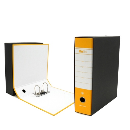 [DSTL4011] Registratore STARBOX f.to commerciale dorso 8cm giallo STARLINE
