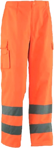 [480438] PANTALONE VEGA ALTA VISIBILITA' INVERNALE - ARANCIO