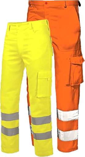 [480439] PANTALONE VEGA ALTA VISIBILITA' K-YELLOW E K-ORANGE