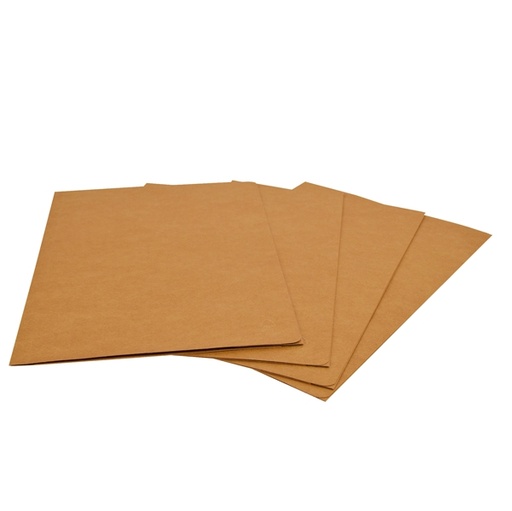 [DSTL6106] 50 Cartelline semplici 24,5x34cm in kraft avana FSC Starline