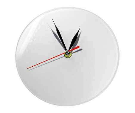 [SUB128] SUB OROLOGIO IN VETRO LISCIO TONDO+MECCANICA DIAM.20 CM. ORVTL200