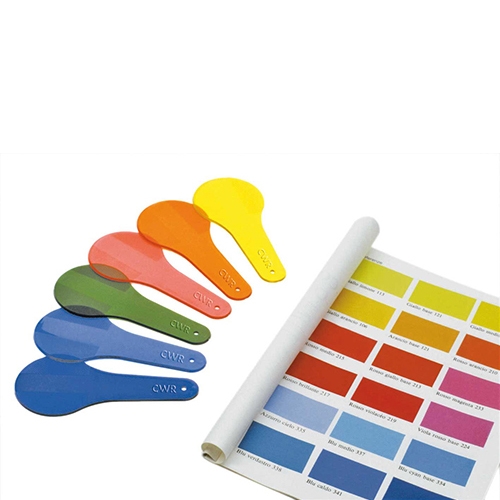 [TPC03635] PALETTE COLORATE TRASPARENTI  ESACROMIA - SET 6 PZ.