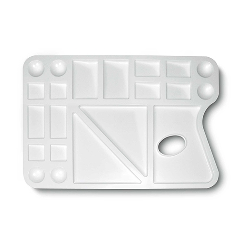 [TPC04956] TAVOLOZZA PLASTICA CM.25X35 - 20 SCOMPARTI (min.ord.10 o multipli)