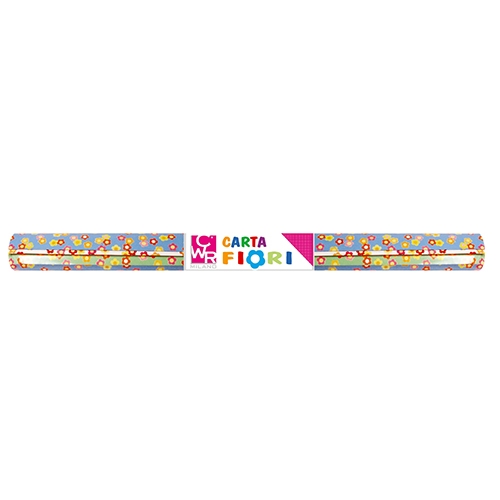 [TPC05956] CARTA FIORELLINI CM.70x100 - CONF. 12 FG. - COL. ASS.