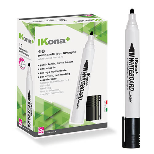 [TPC06136] MARKER PER LAVAGNE - NERO (min.ord.10 o multipli)