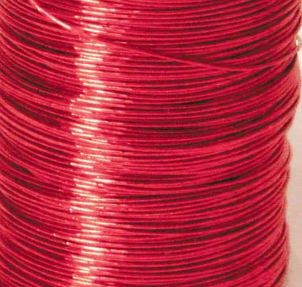 [TPC06506] FILO ALLUMINIO DIAM. MM.1,5X3 MT. - ROSSO