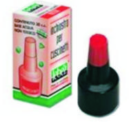 [160095] Inchiostro Timbri ROSSO 30 ML.