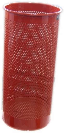 [170001] PORTAOMBRELLI in rete metallica ROSSO