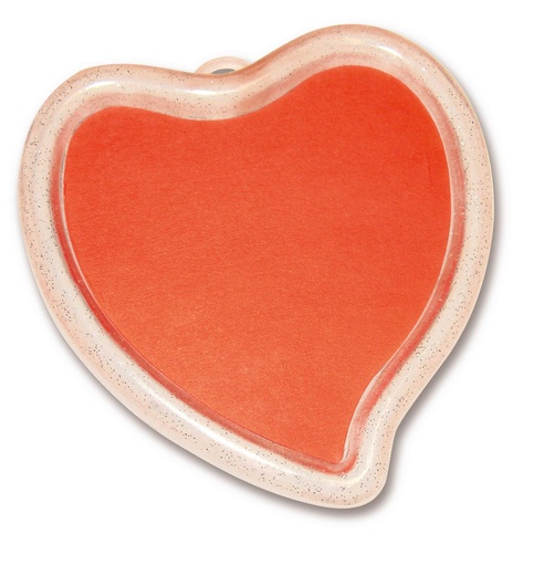 [TPC07158] CUORI TRASPARENTI DA DECORARE - SET 6 PZ.