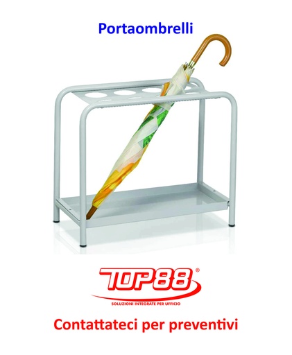[170166] PORTAOMBRELLI A 8 POSTI - dim.60x28x52h.