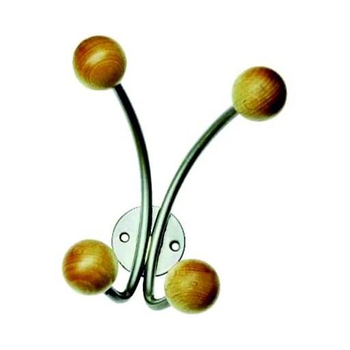 [171110] APPENDIABITI A MURO 4 POMELLI LEGNO 2822