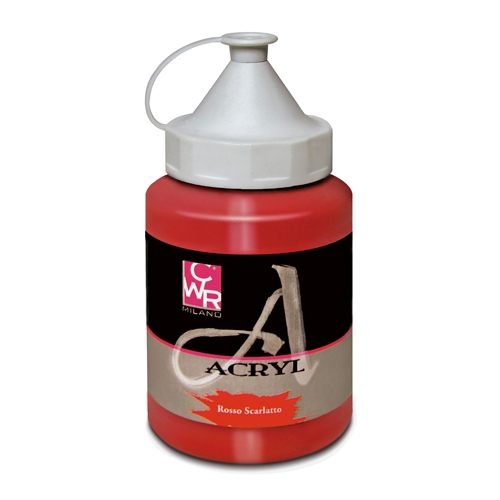 [TPC09188] COLORI ACRILICI - CONF.6 FLACONI ML.250 - COL. ASS.