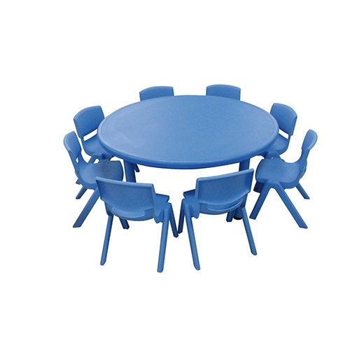 [TPC09223] TAVOLO TONDO SERIE ELITE DIAM.CM.116X48H COLORE BLU