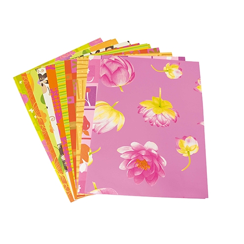 [TPC09432] CARTA REGALO CM.70X100 - BUSTA 10 FG. - ASSORTIMENTO GENERICO