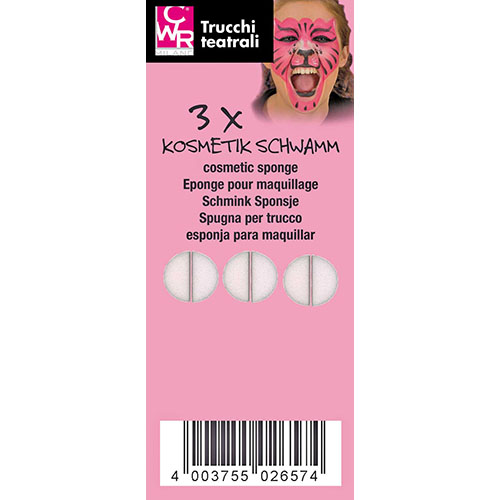 [TPC09835] SPUGNETTE PER TRUCCO - SET 6 PZ.