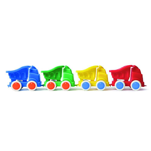 [TPC09984] GO-GO - CAMION CON RIBALTA - SET 4 PZ. - COL. ASS.