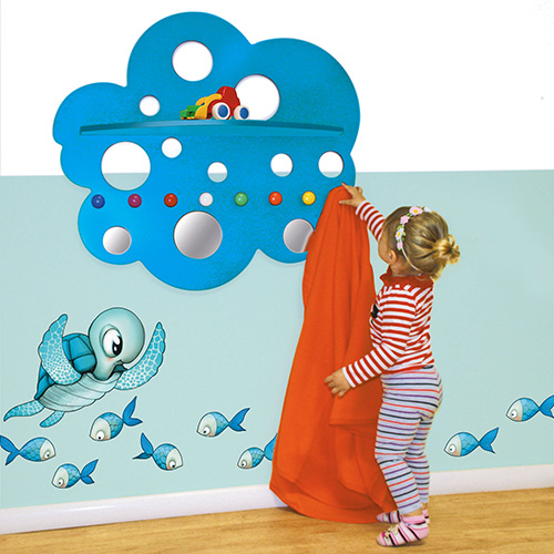 [TPC10237] APPENDI ABITI NUVOLA CM.90X80X19