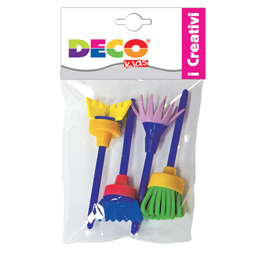 [TPC10552] PENNELLOTTI FANTASIA ASSORTITI - SET 4 PZ.