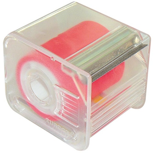 [220093] NASTRO EVIDENZIATORE Adesivo con Dispenser ROSA