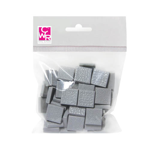 [TPC11857-18] MOSAICO ARTISTICO MM.15X15 - BUSTA 50 PZ. - GRIGIO