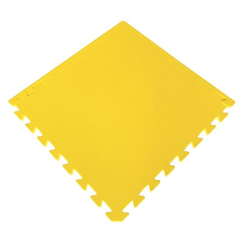 [TPC12434-101] MATTONELLA EVA CM. 100X100X1 H - GIALLO (min.ord.2 o multipli)