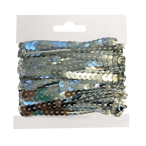 [TPC13124-2] PAILLETTES CUCITE MT. 2 - ARGENTO