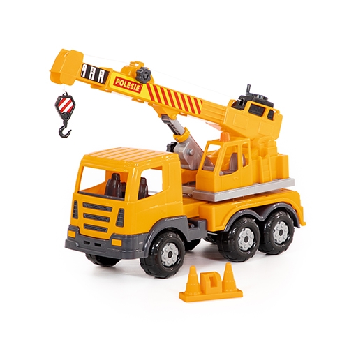 [TPC32122] MEZZI LAVORO CM.42 - CAMION CON GRU