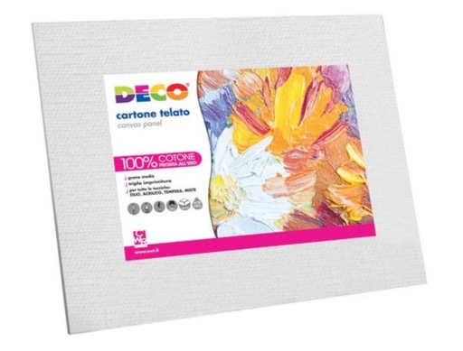 [TPC384-3040] CARTONE TELATO DECO STUDIO - CM.30x40 (min.ord.12 o multipli)