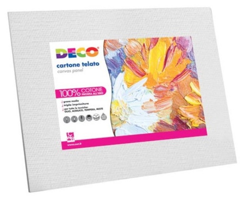 [TPC384-4050] CARTONE TELATO DECO STUDIO - CM.40x50 (min.ord.12 o multipli)