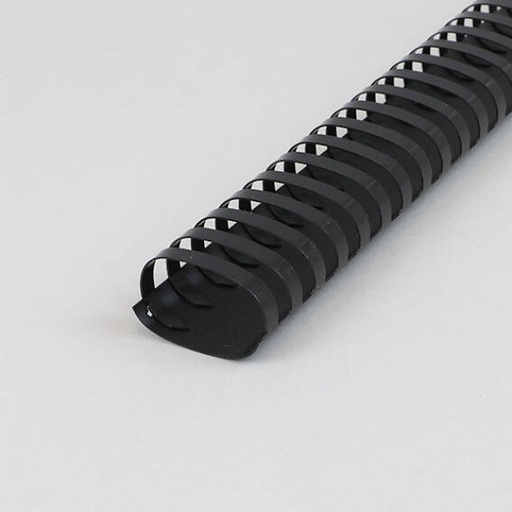 [280102] Dorsi Plastici per Rilegatrice 51 mm. NERO