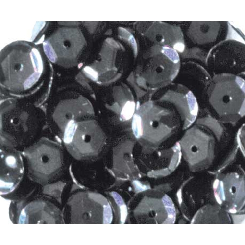 [TPC930P-12] PAILLETTES OPACHE - CONF. 12 SCATOLETTE - NERO