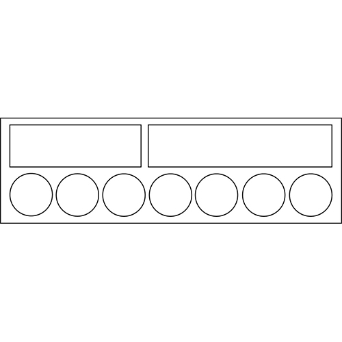 [TPCBA12-1] INTERNO PORTACOLORI CM. 18,5X65X5
