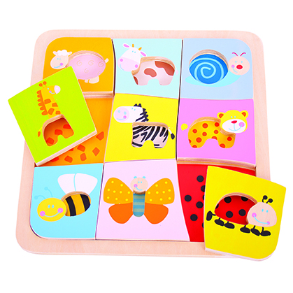 [TPCBJ509] PUZZLE "IL MANTO DEGLI ANIMALI"